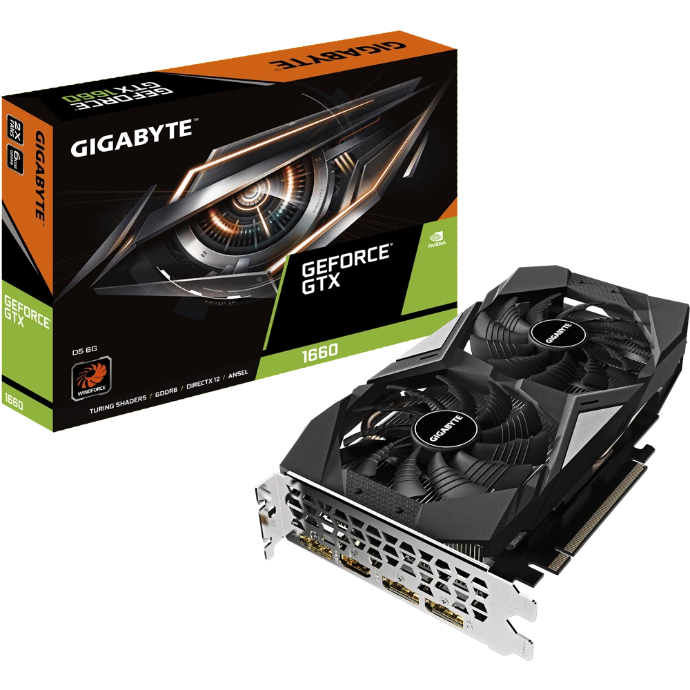 Gigabyte GeForce® GTX 1660 D5 6G